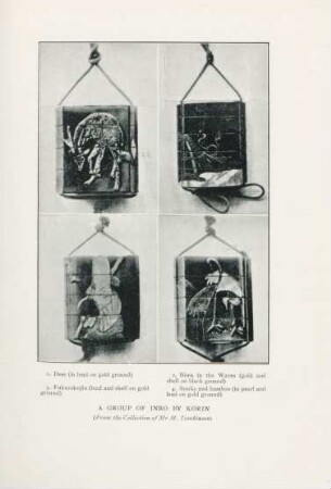 A group of Inro by Korin (From the collection of mr. M. Tomkinson)