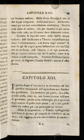 99-11, Capitolo XIII.