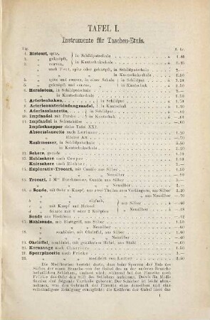 Catalogchirurgische Instrumente, physikalische Apparate ... mit 1000 Abbildungen ...