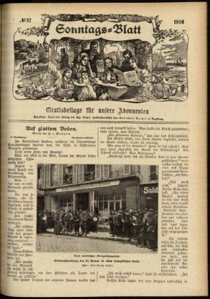 Ausgabe vom Sonntag, den 10. September 1916.