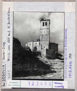 Segovia: Vera Cruz, Blick von Süd-Südosten auf den Zentralbau