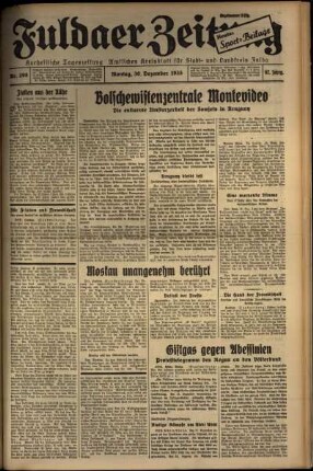 Ausgabe vom Montag, den 30. Dezember 1935.