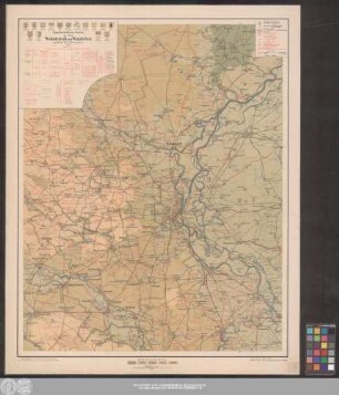Geschichtliche Karte der Kreise Wolmirstedt und Wanzleben