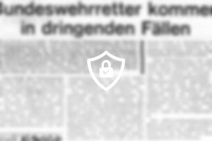 Bundeswehrretter kommen in dringenden Fällen