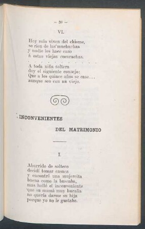 Inconvenientes del matrimonio