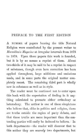 Preface To The First Edition