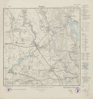 2664 (alte Nr.: 1251) Neugolz, Meßtischblatt (4cm - Karte)