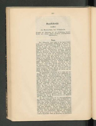 Denkschrift betreffend die Verwendung des Afrikafonds.