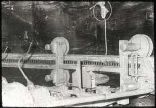 Hochsiloentnahmemaschine - Versuchssilo Bornim - Marquardt - Laufwerk