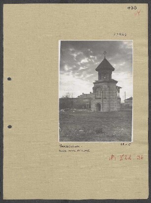In und bei Targovistea: Neue rumänische Kirche in Targovistea