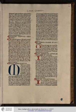 Moyses genti hebraice primus omnium divinas leges sacris litteris explicavit...