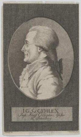 Bildnis des I. G. S. v. Gehlen