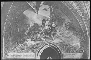 Meißen. Inneres d. Albrechtsburg - Befreiung d. Prinzen