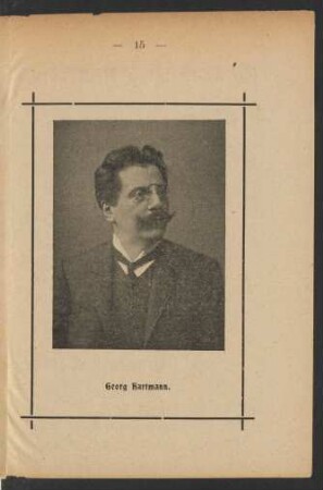 Georg Hartmann.
