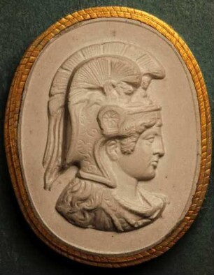Kopf der Minerva (Athena) (Daktyliothek, Supplement)