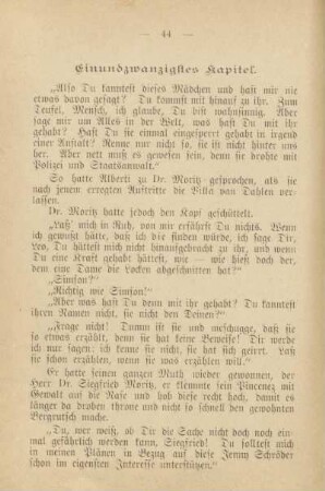 Einundzwanzigstes Kapitel