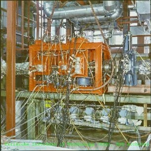 Düsenteststrecke des Laboratoriums für Isotopentechnik (LIT)