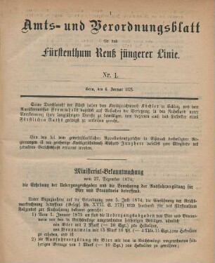 6. Januar-29. Dezember = Nr. 1-52