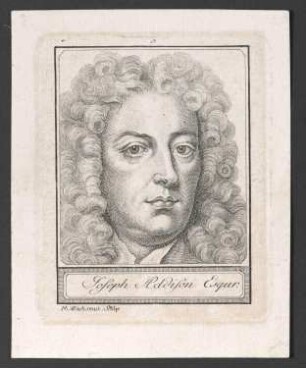 Porträt Joseph Addison (1672-1719)