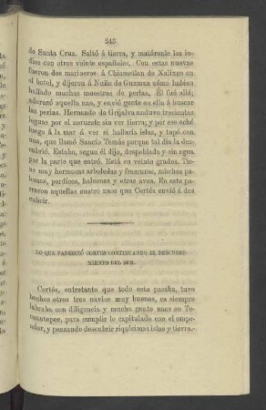 Lo Que Padesció Cortes Continuando El Descubrimiento Del Sur