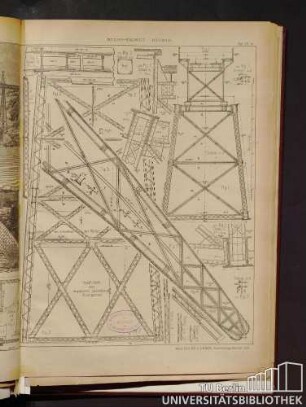 Taf. IX. b. Duoro-Viaduct. - Details.