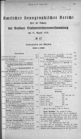 No 17, 10.08.1916