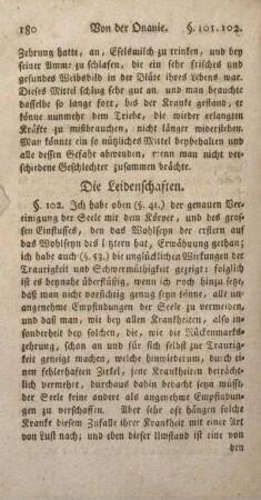 Die Leidenschaften.
