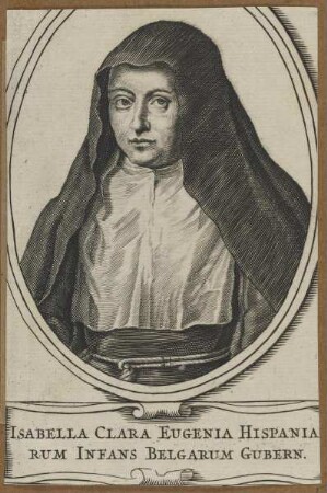 Bildnis der Isabella Clara Eugenia Hispaniarum Infans