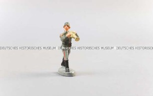 Massefigur: Trompeter marschierend (Marschmusiker)