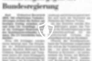 Erklärungen gegen die Bundesregierung