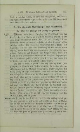 2. Die Kämpfe Habsburg's mit Frankreich