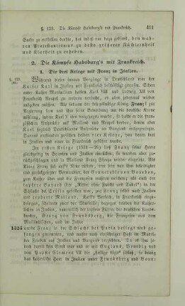 2. Die Kämpfe Habsburg's mit Frankreich