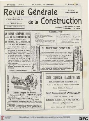 No. 114 (20 Juillet 1908)