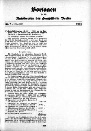 Nr. 5 (176-203), 20. Mai 1936
