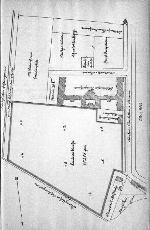 Lage-Plan, 28. November 1900