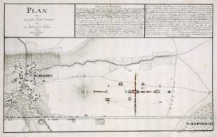 WHK 41 Hessische Revüen und Manöver: Plan des Manövers bei Wehlheiden, 15. Oktober 1791