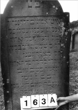 Grabstein 163A