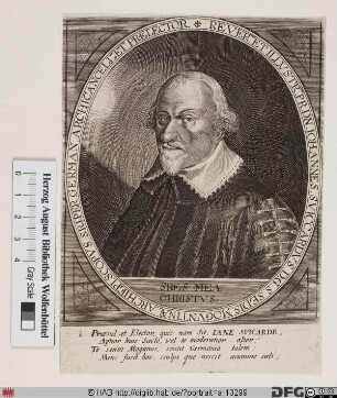 Bildnis Johann (Schweikard von Kronberg), 1604-26 Kurfürst u. Erzbischof von Mainz