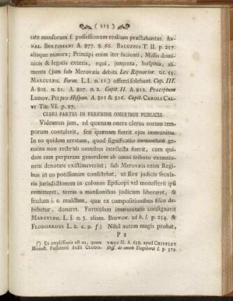 Cleri Partes in Ferendis Oneribus Publicis. - Dona Gratuita.