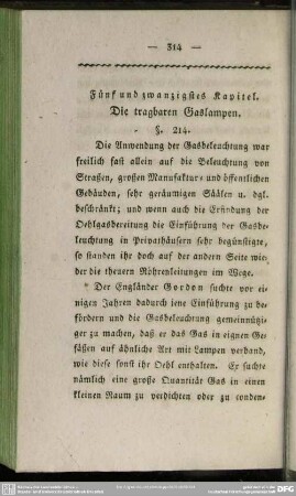 Fünf und zwanzigstes Kapitel. Die tragbaren Gaslampen