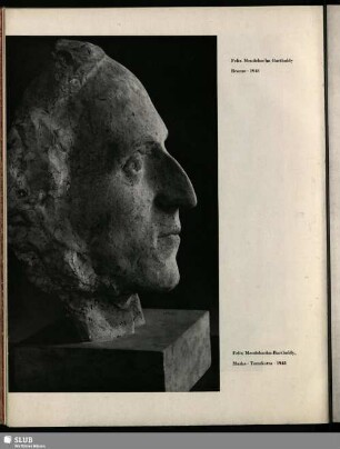 Felix Mendelssohn-Bartholdy, Maske