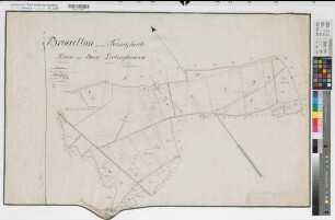 Lüdinghausen (Lüdinghausen), Teilung der Königheide, Brouillonkarte