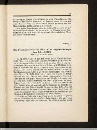Die Bootskanonenbatterie M. R. 5 im Wytschaete-Bogen