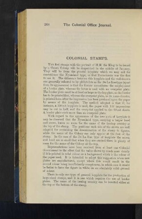 Colonial Stamps