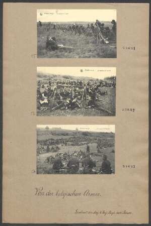 Fotopostkarten: Le drapeau au bivouac