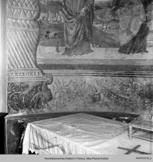 Kreuzigung mit den Heiligen Maria, Johannes, Augustinus und Antonius von Padua