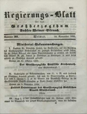 Nr. 32 : 30. November 1850