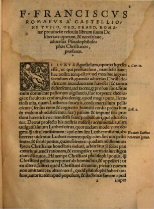 De libertate operum et necessitate