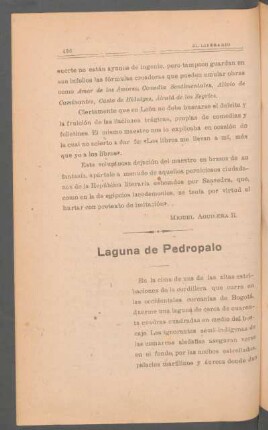 Laguna de Pedropalo