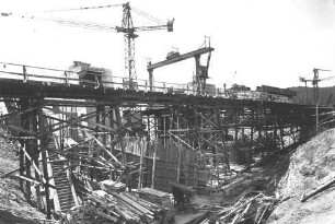 Wehrbaustelle Limbach/Main